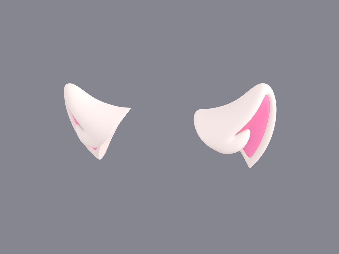 3D Cat Ears model - TurboSquid 1740448