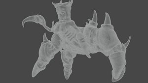 3D Crypt Queen model 3D model