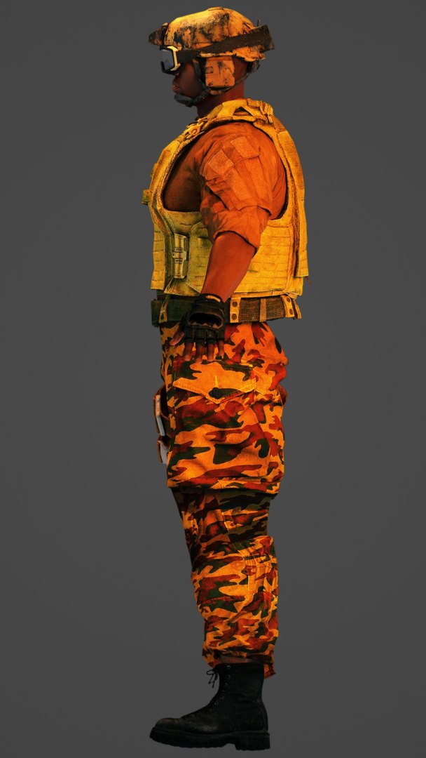 African American Military Mercenary Soldier 3D model https://p.turbosquid.com/ts-thumb/PZ/8O63kw/R6/5_00000/jpg/1782235770/1920x1080/fit_q87/bbb7738f2a9503f75cd5253d677d9044559fa7ca/5_00000.jpg