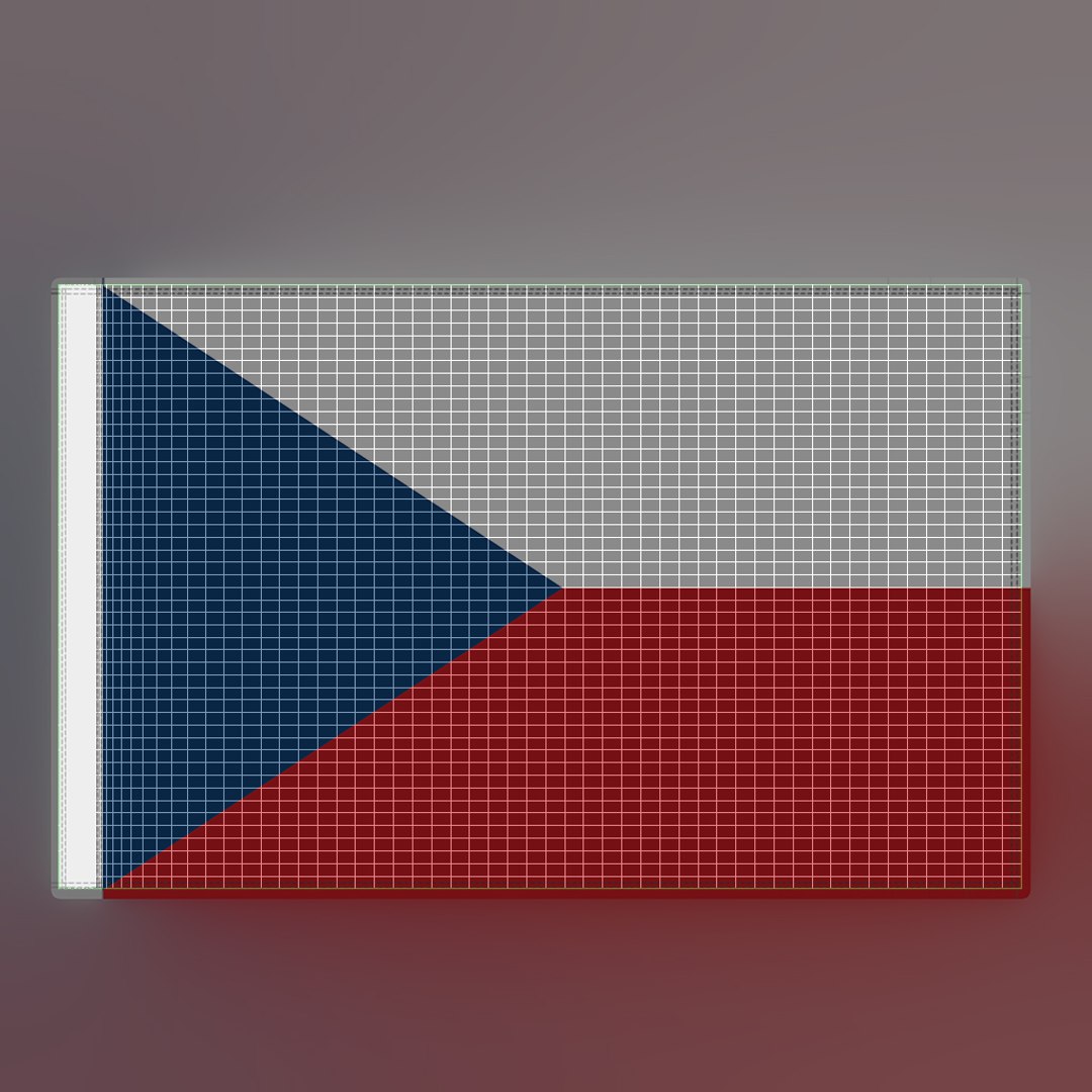 Animated  Czech Republic Flag 3D https://p.turbosquid.com/ts-thumb/PZ/9rN32a/Q7/uvw_011/jpg/1633289376/1920x1080/fit_q87/6745707825feb931b8479b68189621eccd8678e5/uvw_011.jpg