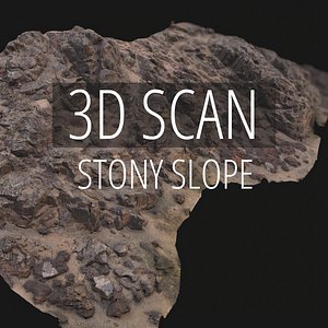 Stony slope 3d scan