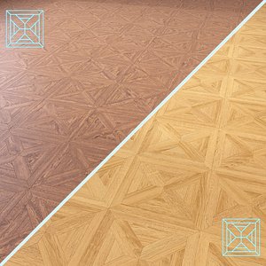 3D model Parquet - Laminate - Wooden floor 2 in 1