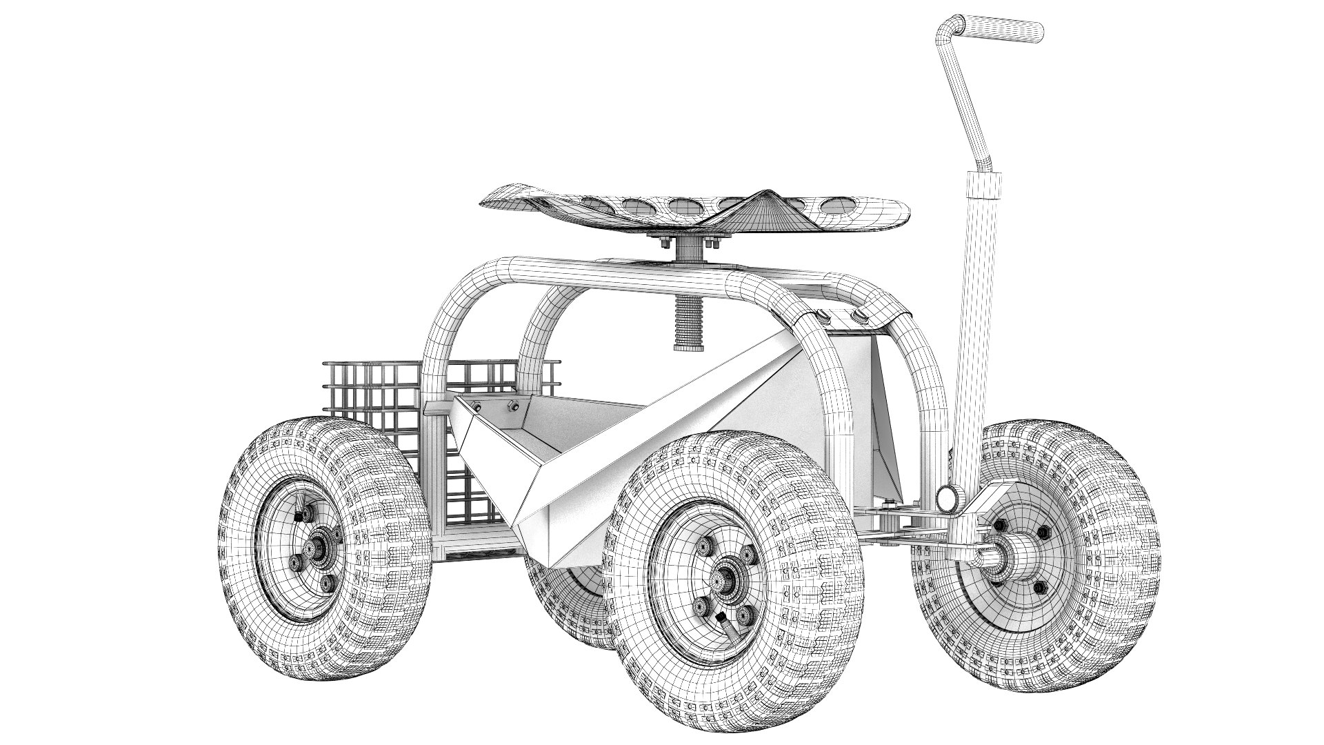 Farm cart 3D model - TurboSquid 1679662