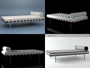 couch knoll 3D model