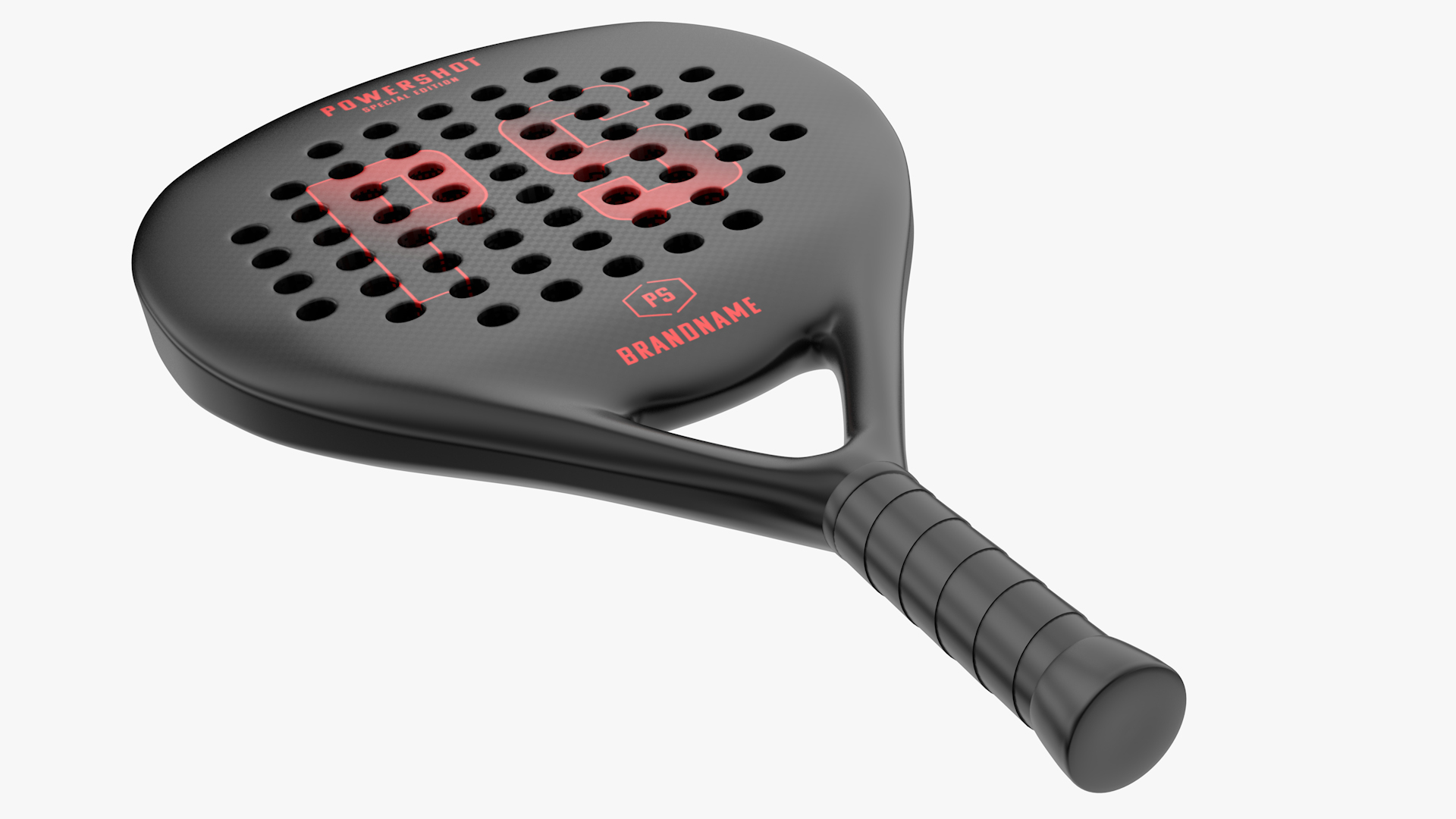 Padel racket 3D TurboSquid 1873818