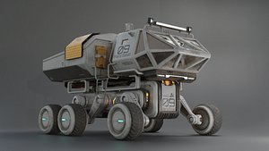 3D Pbr-Mars Rover Series - Trucks model