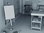 3D Artist Creative Studio Interior Scene 3D Model