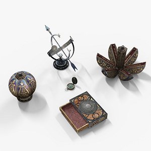 Antique Treasure Hunt Props