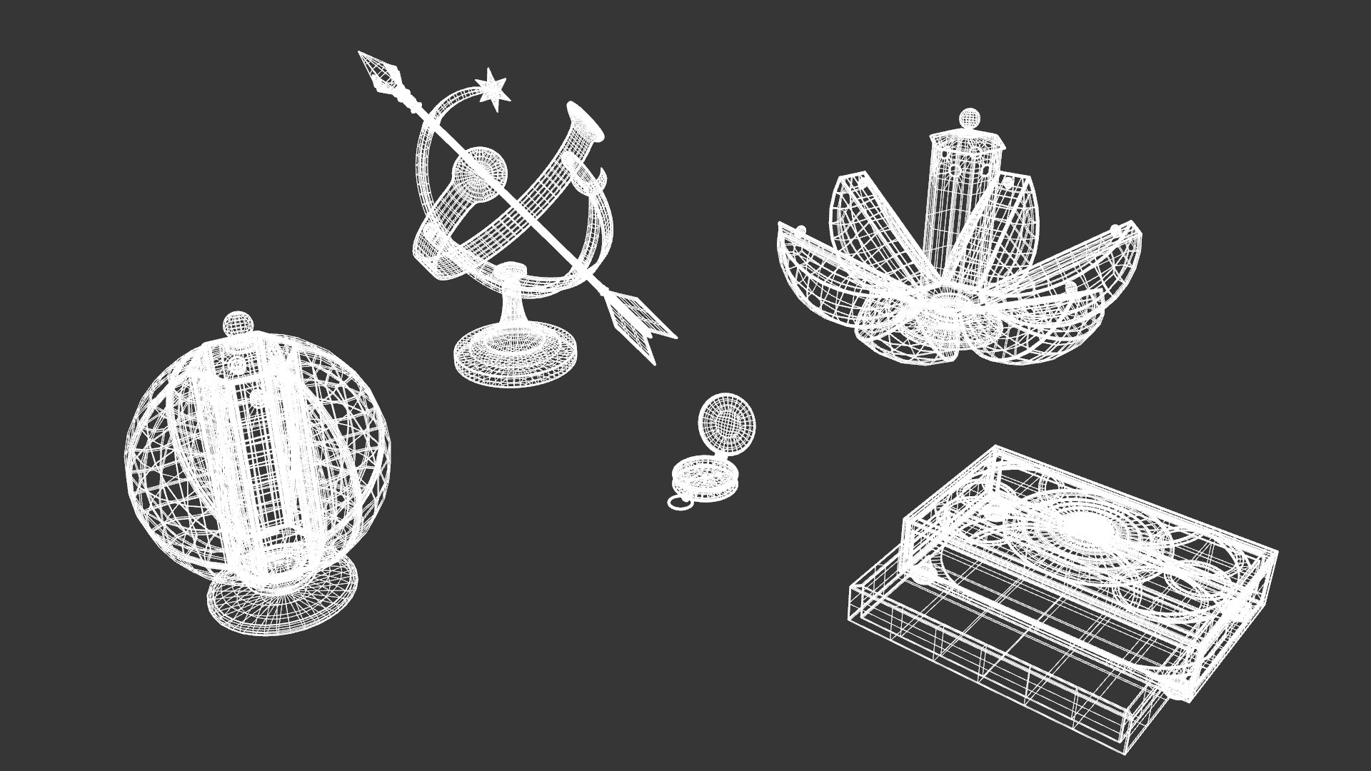 3D Antique Treasure Hunt Props https://p.turbosquid.com/ts-thumb/PZ/OXQSAo/we/wire/png/1779610708/1920x1080/fit_q87/5488d79ed82f15e1408320f11c7c147ad7f60068/wire.jpg