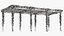 Pérgola con hiedra v10