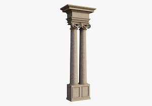 Classic Doble Columns 3D