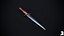 3D melee weapons model