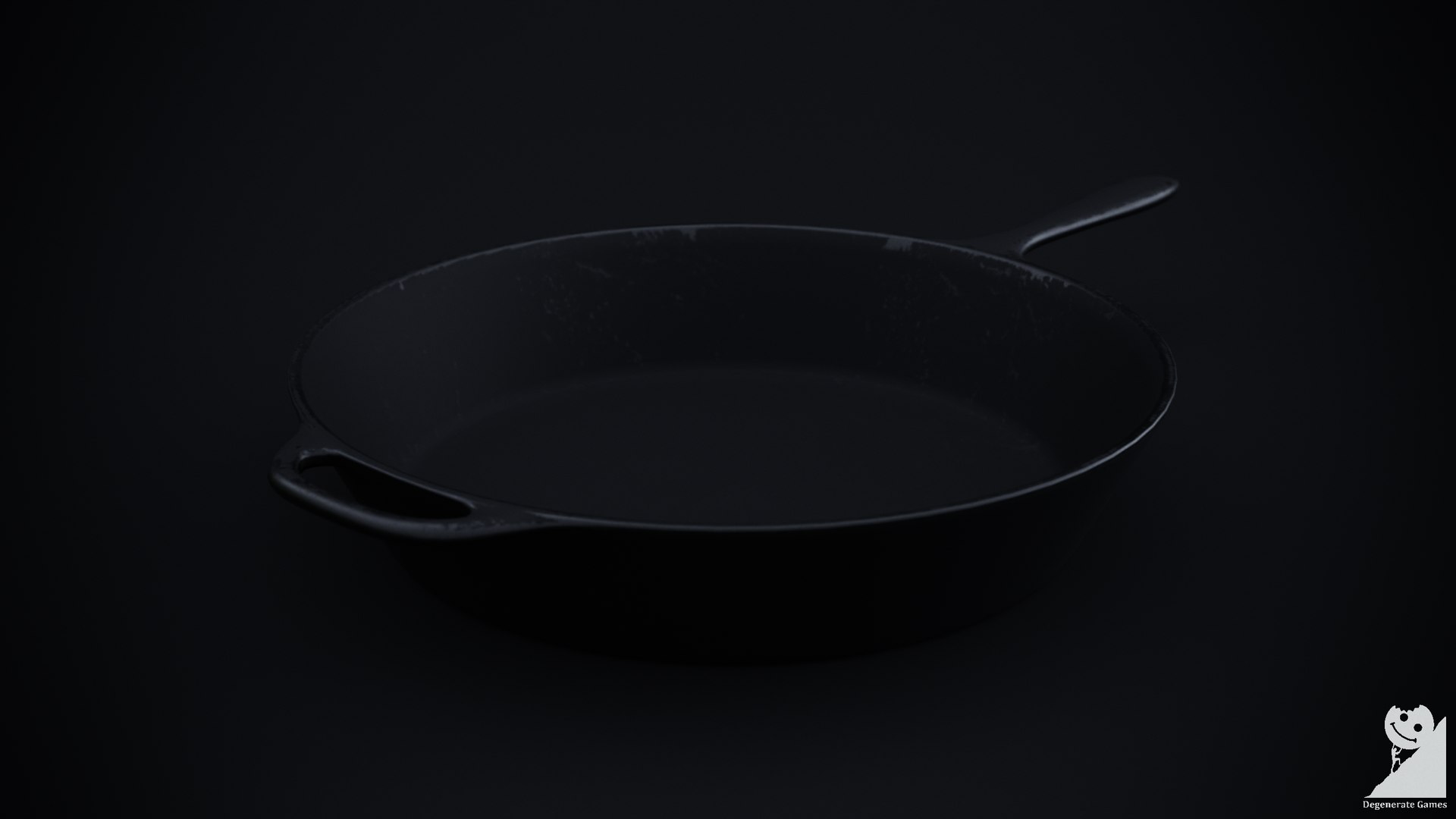 3D melee weapons model https://p.turbosquid.com/ts-thumb/PZ/TYDaWE/Qo/castironskillet1/png/1605225383/1920x1080/fit_q87/366dea8f7750ce91dd10c05ef804fe41de74354f/castironskillet1.jpg