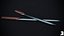 3D melee weapons model