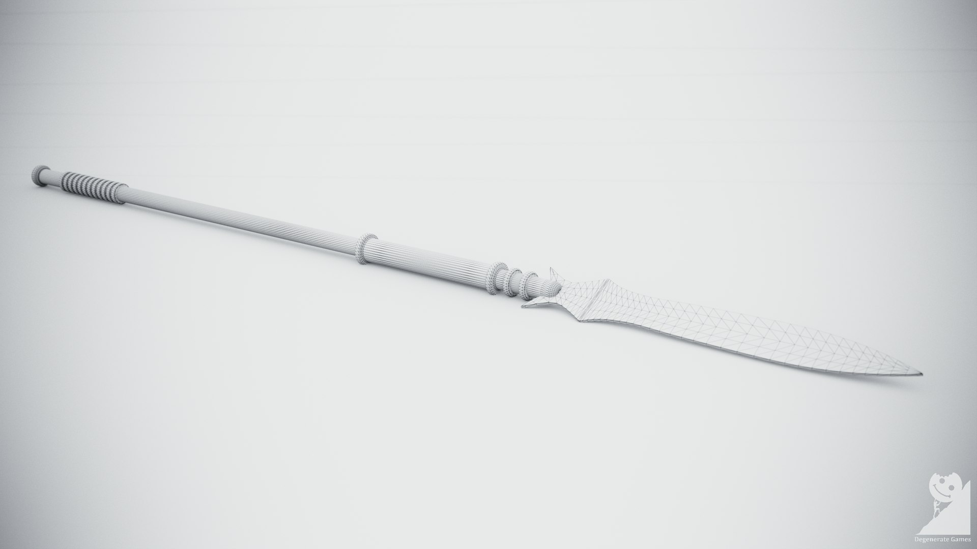 3D melee weapons model https://p.turbosquid.com/ts-thumb/PZ/TYDaWE/oV/wireframespear/png/1605226033/1920x1080/fit_q87/369c849fe75f0f1236f90eced979485ae9c343c3/wireframespear.jpg