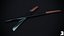 3D melee weapons model