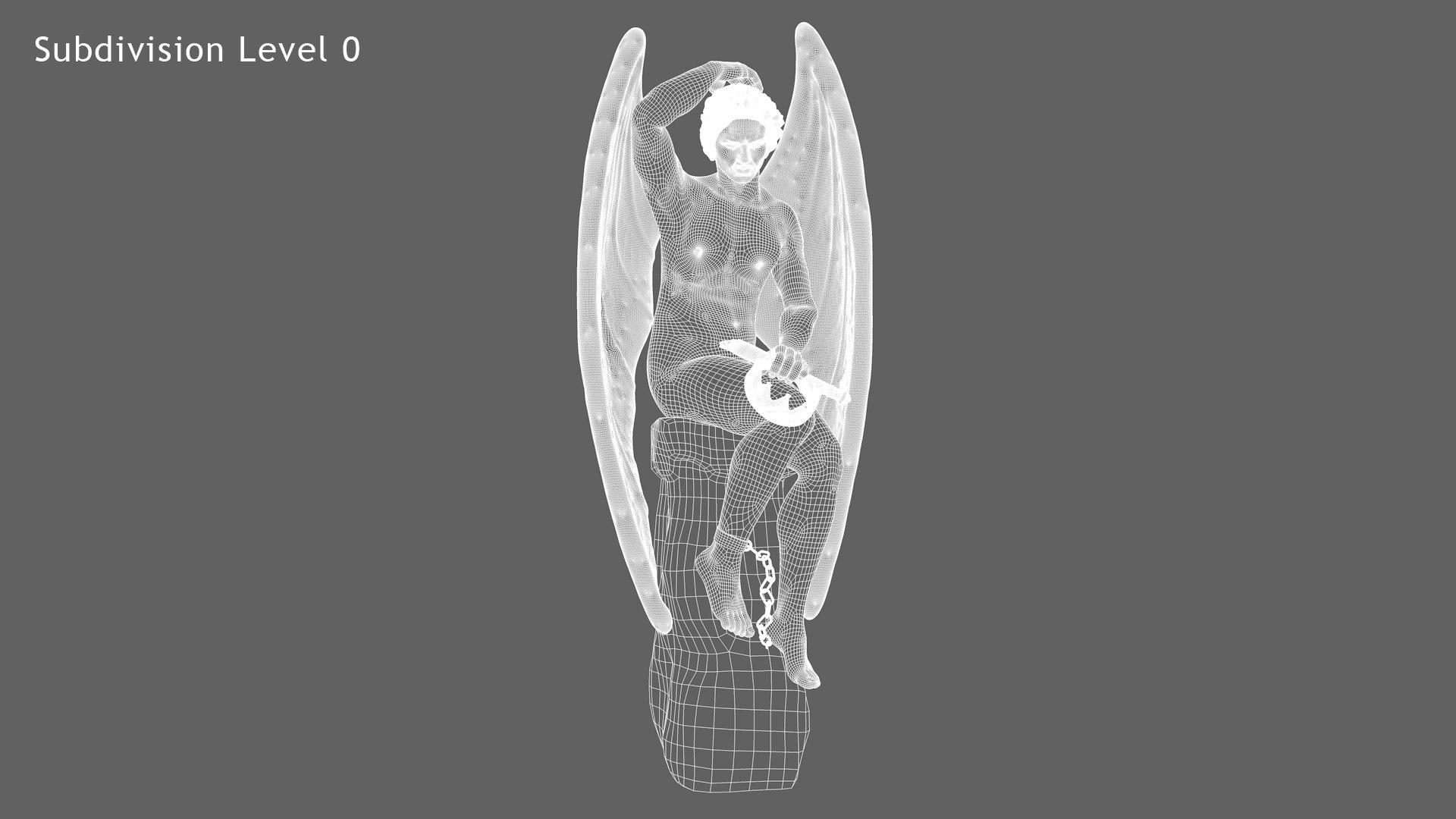 3D Lucifer Statue https://p.turbosquid.com/ts-thumb/PZ/Tj0sFW/SL/wire2/jpg/1658227715/1920x1080/fit_q87/f648b2050111a221680e4f19db7758a484a8e8f2/wire2.jpg