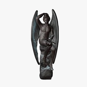 3D Lucifer Statue