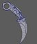 Karambit Tactical Knife Dagger AAA 게임 무기