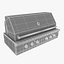 Barbecue à gaz ultra-premium de 54 "- VGBQViking Professional 5 Series