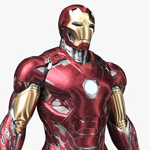 3D Iron Man 16 model