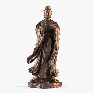 Buddhist Statues 047 3D model