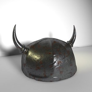 3D viking helmet model