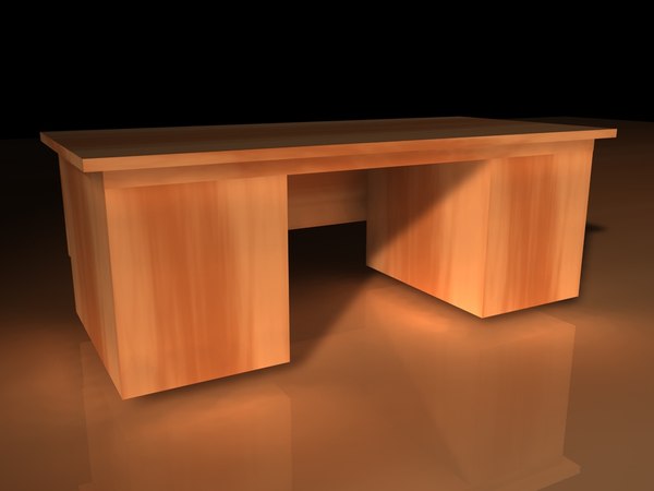 director office desk c4d