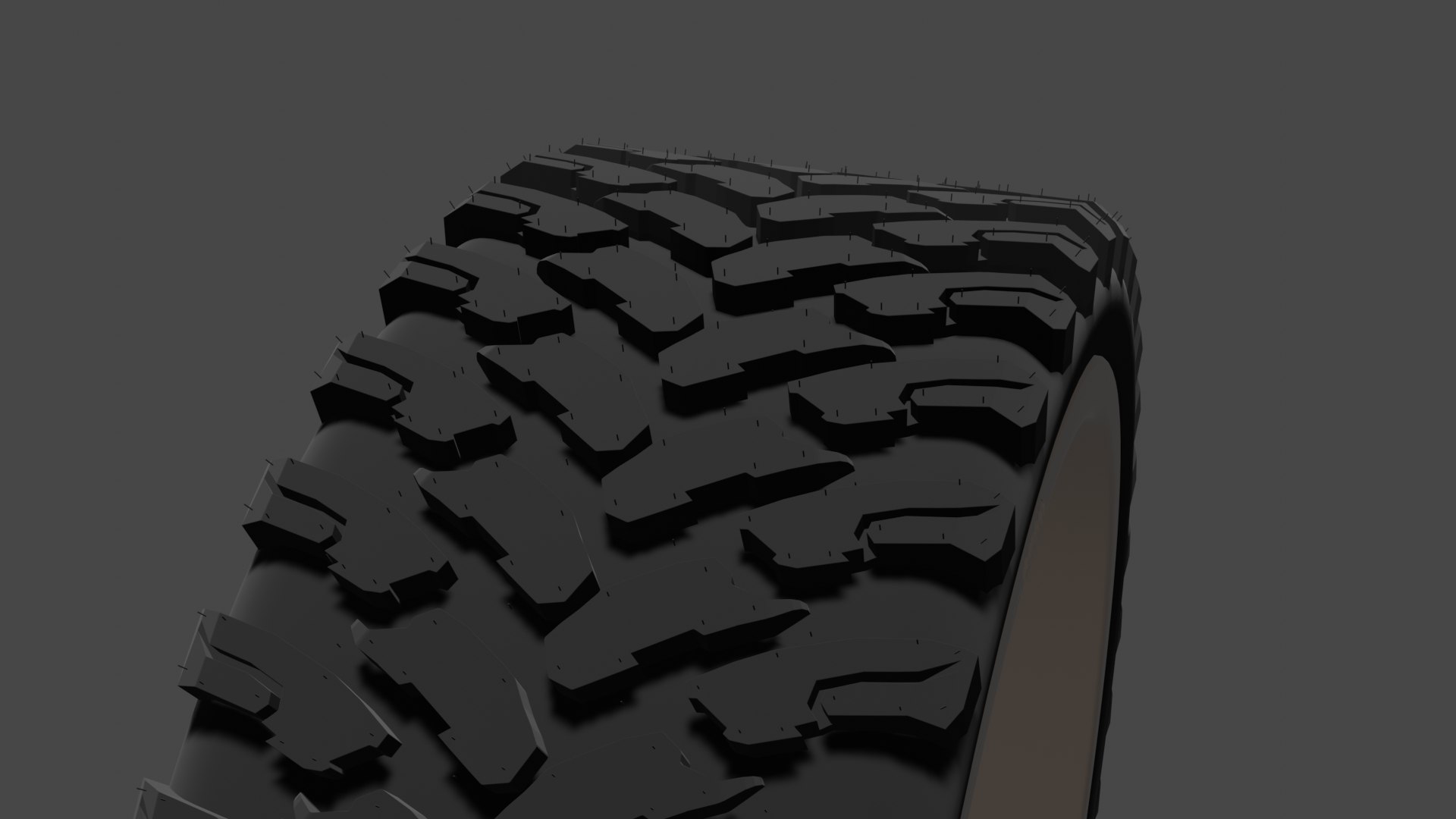 3D Car Cast Disc With Rubber Model - TurboSquid 2027307