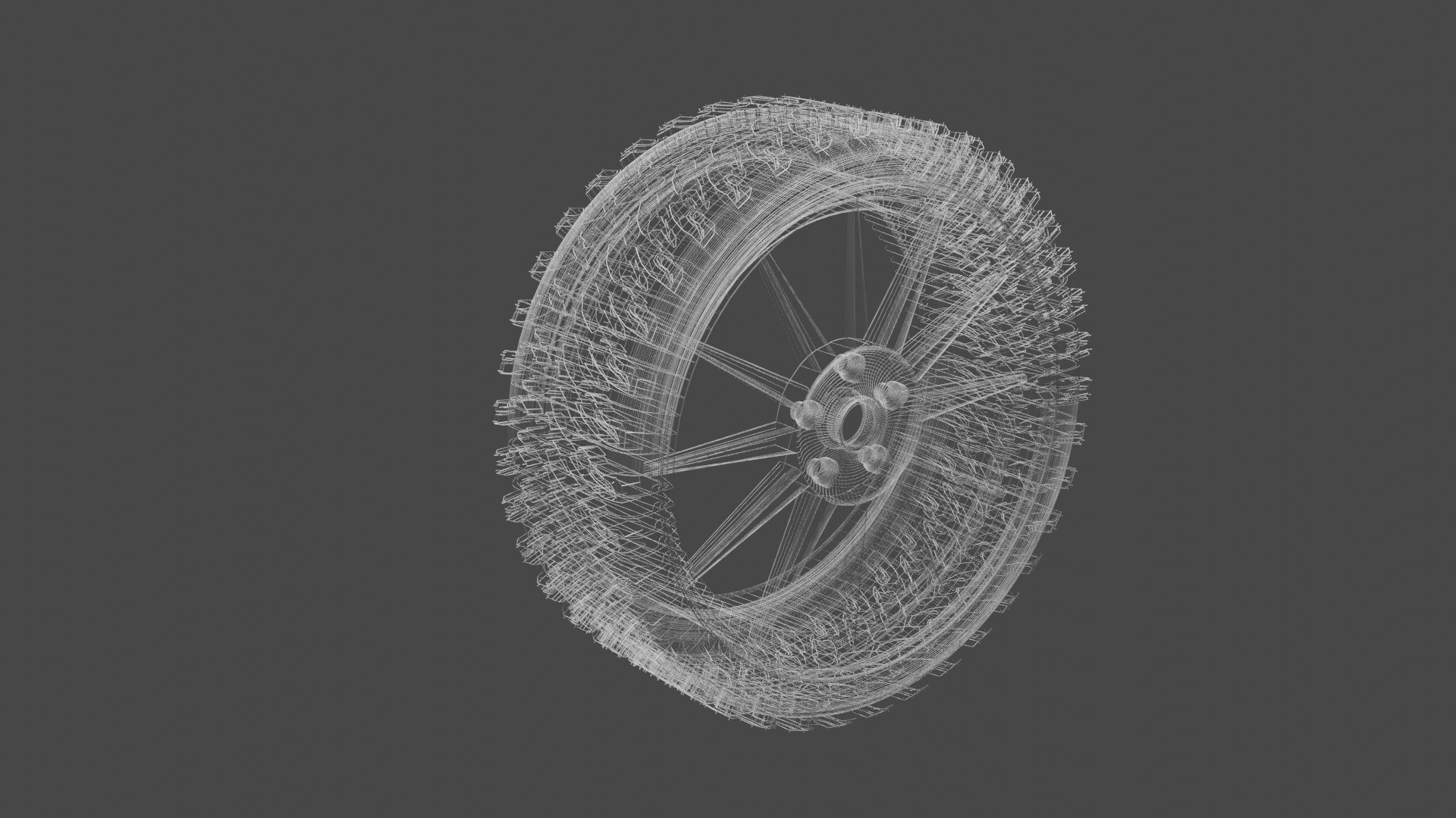 3D Car Cast Disc With Rubber Model - TurboSquid 2027307