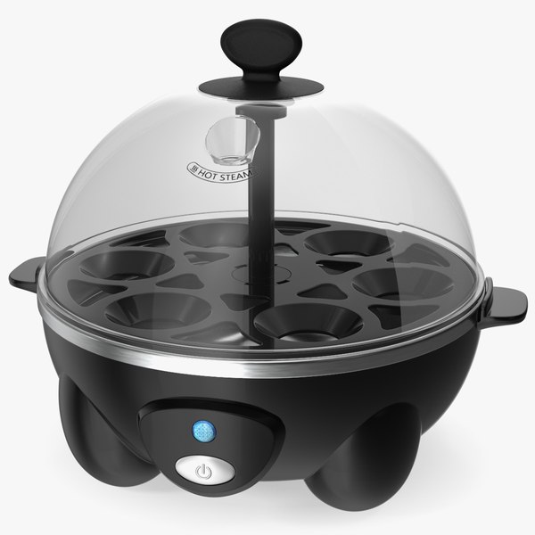 Black Egg Cooker 3D 모델 TurboSquid 2035729