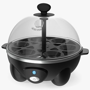 Black Egg Cooker