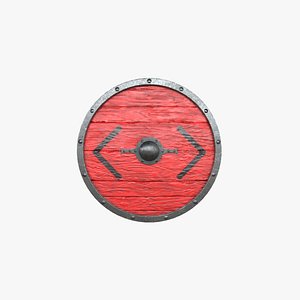 viking shield 3D model