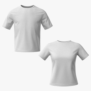 3D Collection T Shirt Female and Male 2 in 1