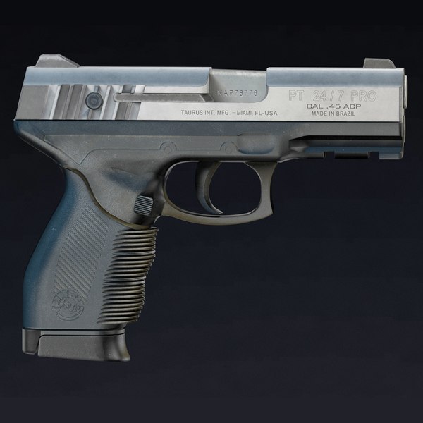 Handgun Taurus 3D Models for Download | TurboSquid