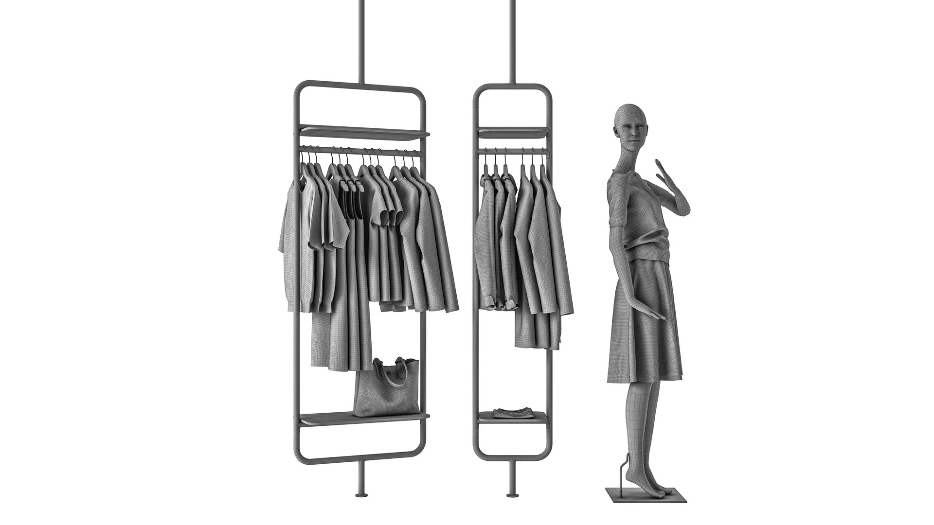 CLOTH SHOP 9 MODELS 3D - TurboSquid 2243832