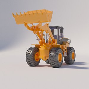 3D loader liebherr fr130