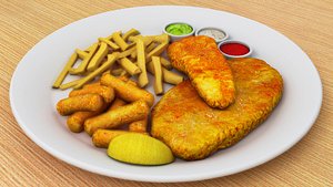 Fish and Chips 3D