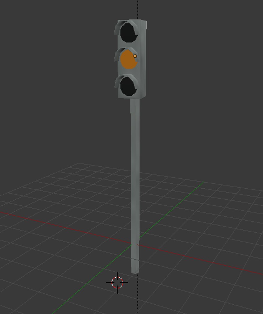 Free Traffic Light 3d Model