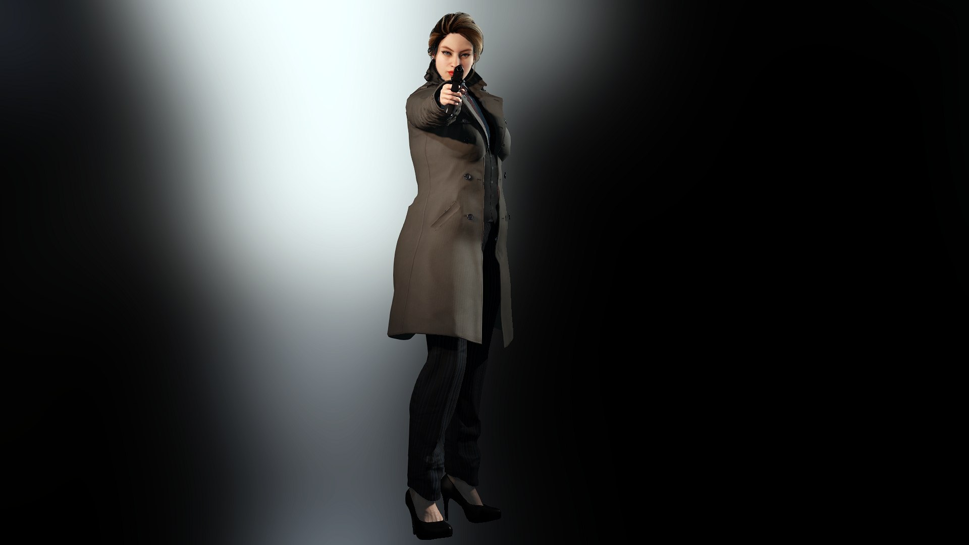 Female Detective 3D Model - TurboSquid 2384997