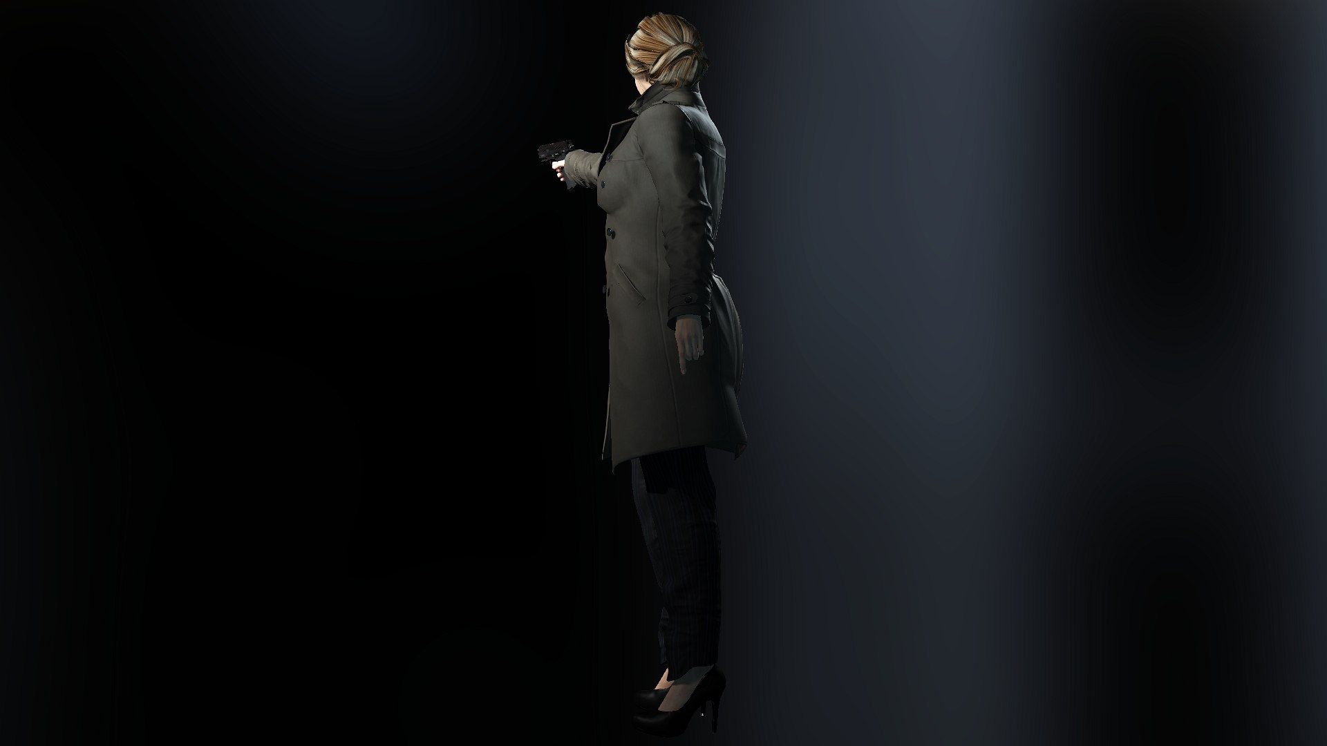 Female Detective 3D Model - TurboSquid 2384997