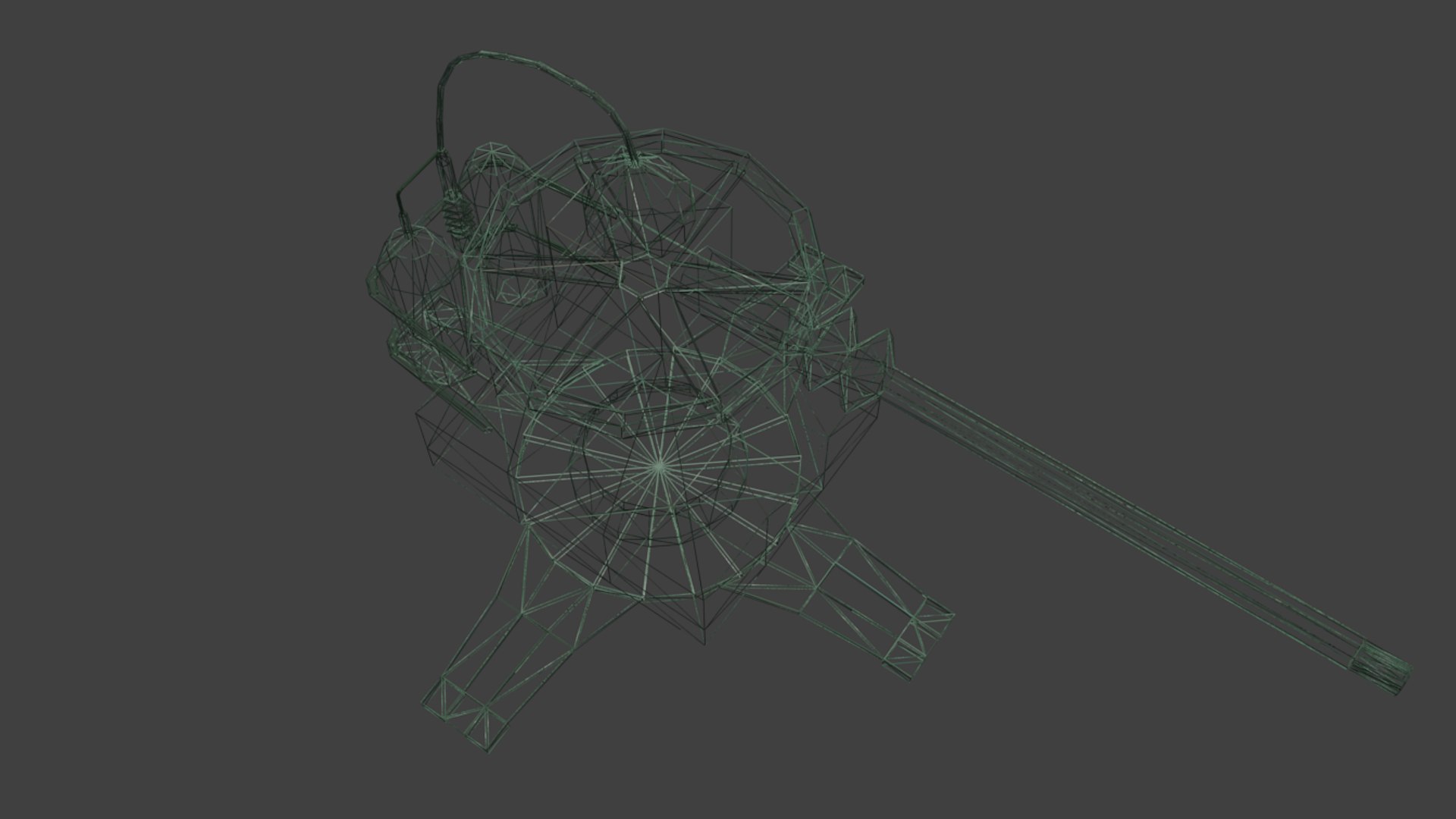 3d Turret Model