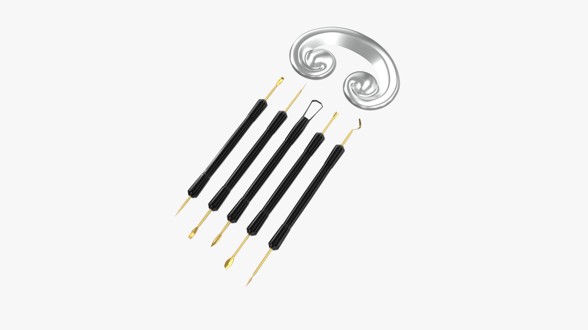 High-Detailed 3D Model Set Of Professional Electrosurgical Surgical ...