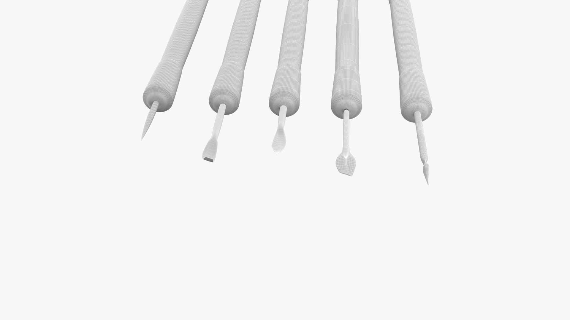 High-Detailed 3D Model Set Of Professional Electrosurgical Surgical ...