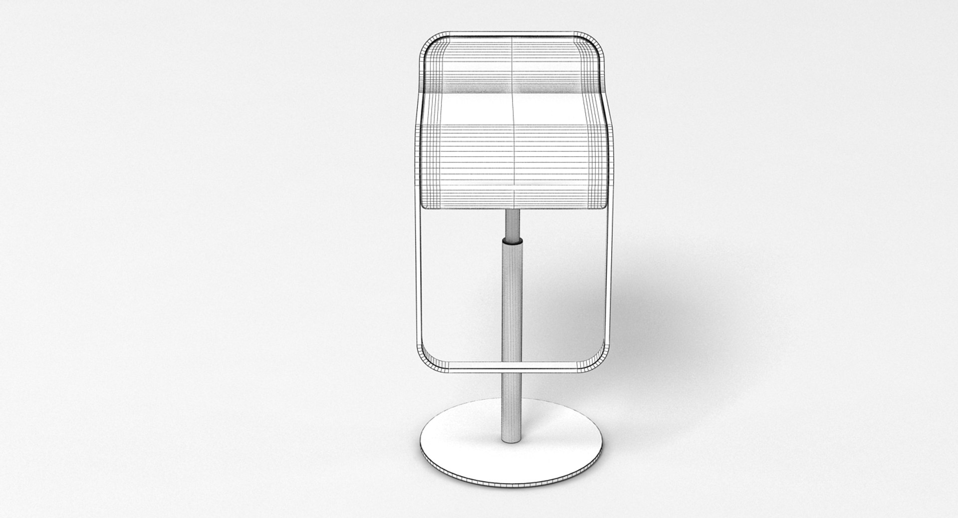 Lem Piston Bar Stool 3d Model