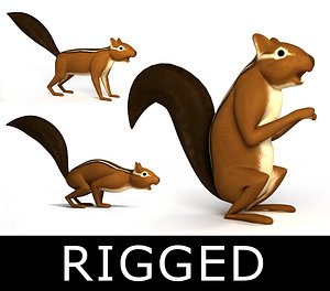 Squirrel Rigged