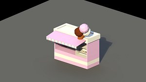 ice cream stand model