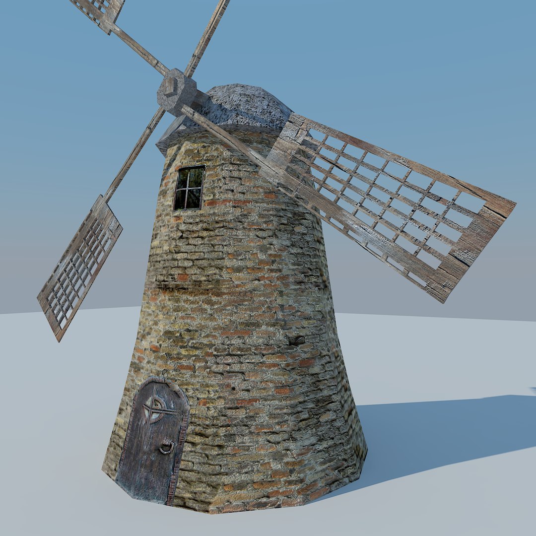 Windmill 3d Model