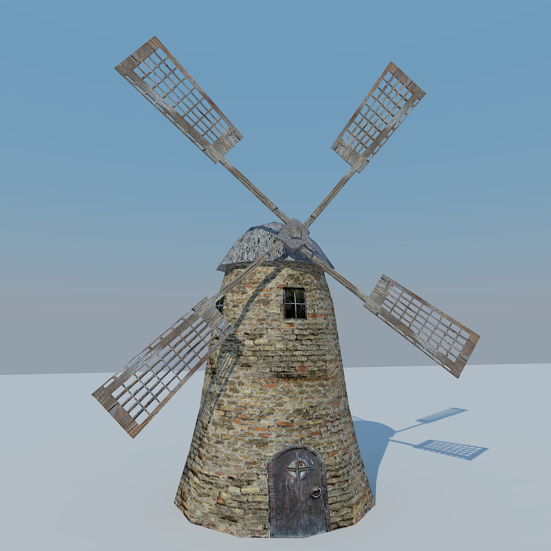 Windmill 3d Model