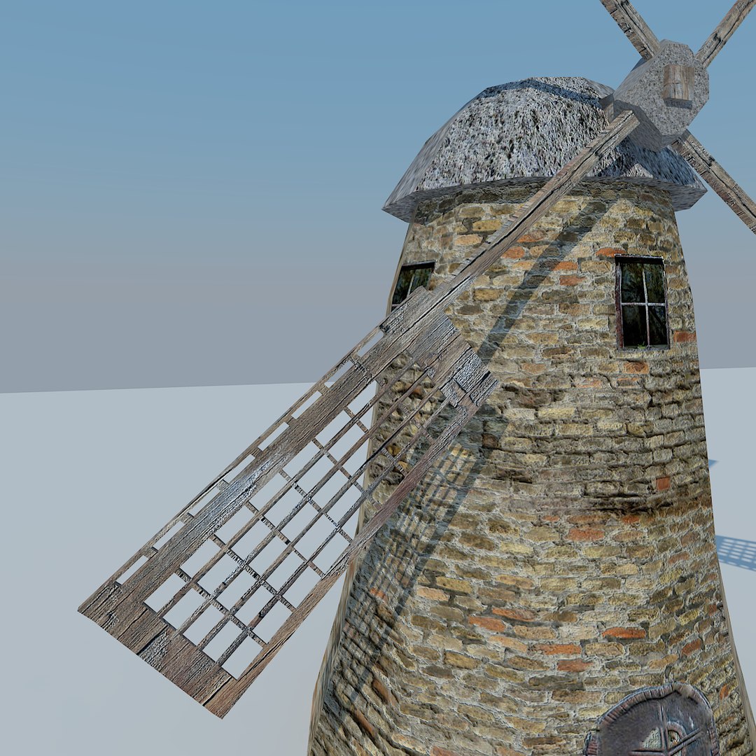 Windmill 3d Model